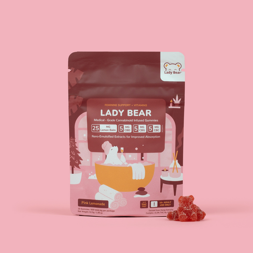Lady Bear (CBD/CBG/CBC/Vitamins) - Feminine Support