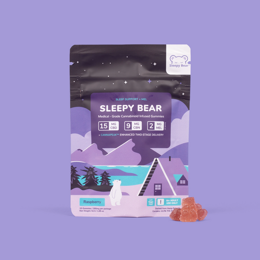 Sleepy Bear (CBD/CBN/Melatonin) - Sleep Support