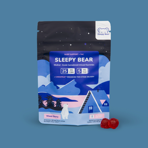 Sleepy Bear (CBN/THC) - Sleep Support